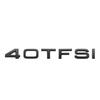 For 2s Chrome Black 3D Letters 30TFSI 35TFSI 40TFSI 45TFSI 50TFSI 55TFSI Rear Trunk Emblem Badge Sticker Car AcessoriesA1