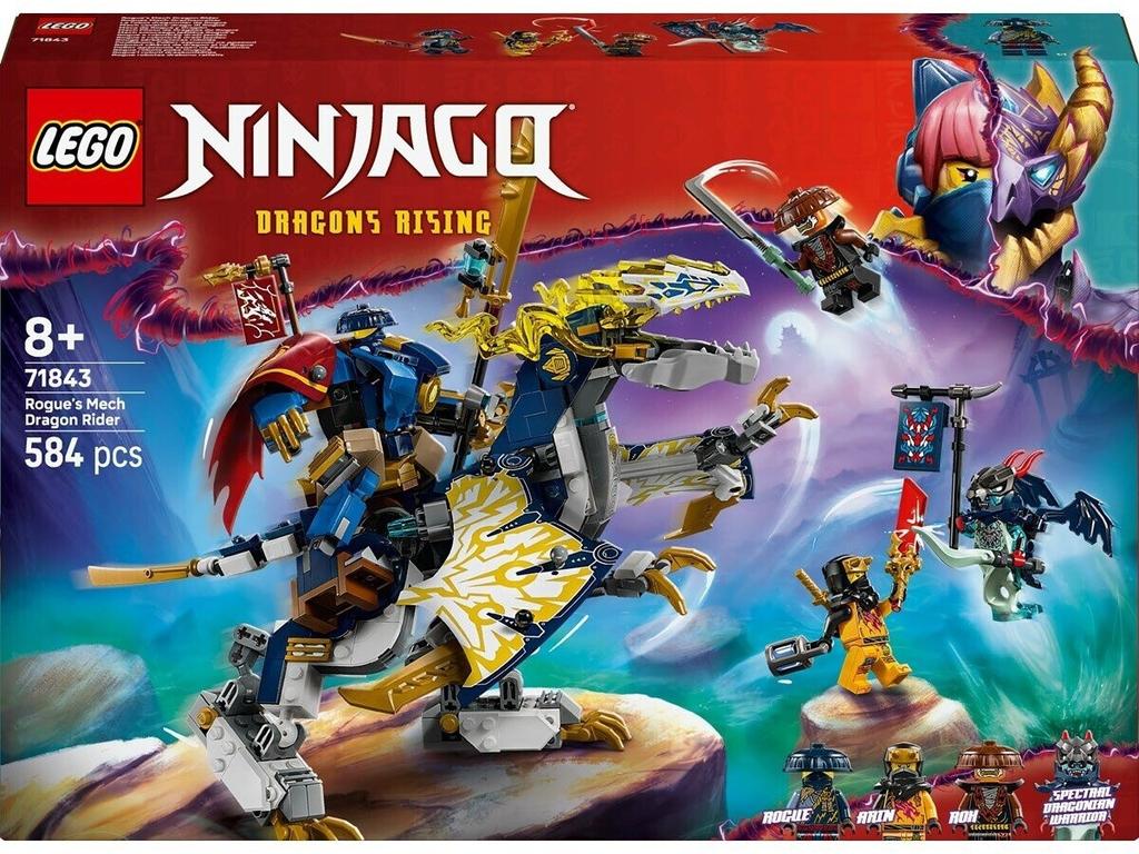 LEGO конструктор Ninjago – Мех дракона Rogue's Mech Dragon Rider (71843)