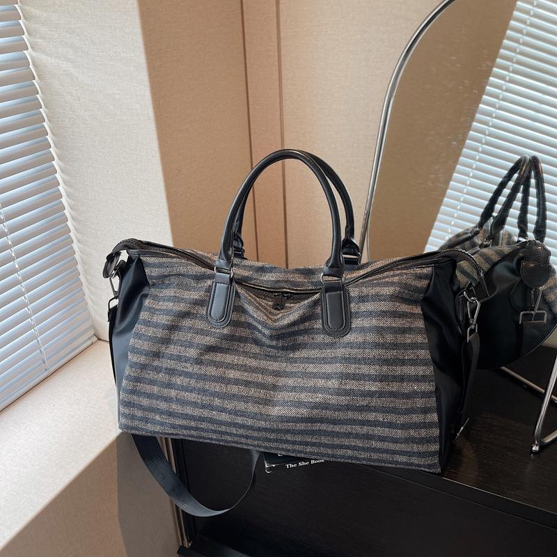 Women's Travel Bag Large Capacity Lightweight Duffel Bag Oxford Cloth Handbag