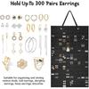2 Pcs Hanging Earring Holder Organizer, Soft Felt Earring Organizer, Large Earring Holder, Holds Up To 600 Pairs, Wall Mount Earring Storage for