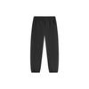 Li-Ning Sports Lifestyle Series Letter Logo Printed Tapered Woven Knit Joggers Men Joggers Black AYKU609-3