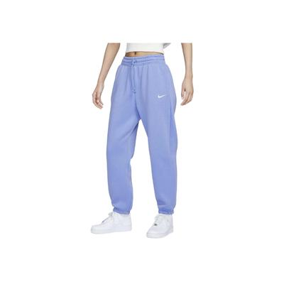Sportswear Phoenix Fleece High-Waisted Soft Solid Color Fleece Pants Women Bottoms Pulse-Gem-Blue Sail FZ5997-494