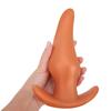 Liquid Silicone Soft Anal Plug Prostate Massage Anal Sex Toys for Adult Men Women Butt Plug Comfortable To Wear Anal Expansion