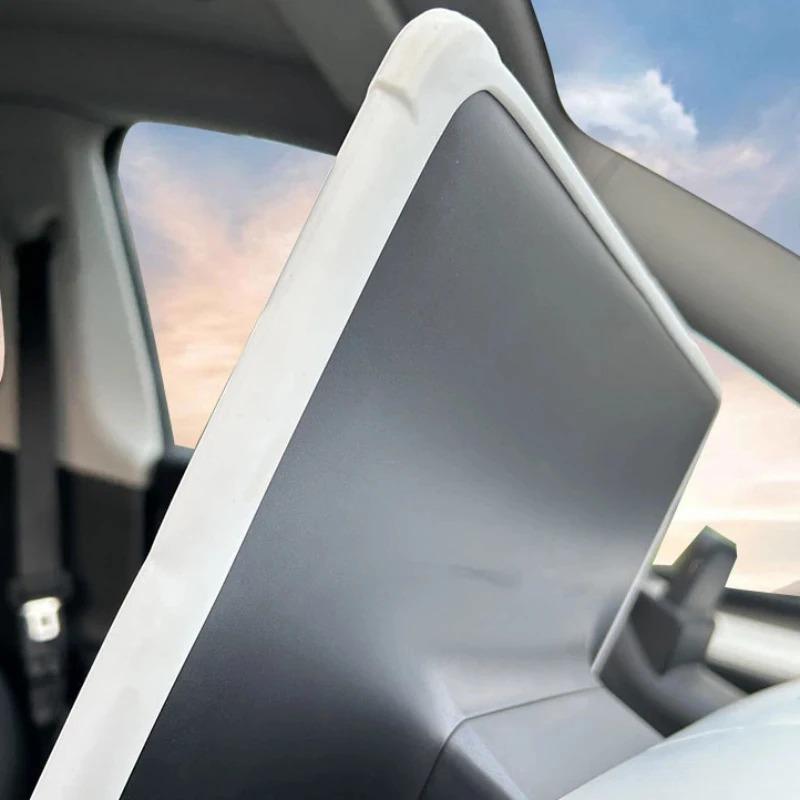 Screen Protector Suitable for Tesla Model3/Y Silicone Frame Central Control Navigation Screen Protector Anti-collision Interior