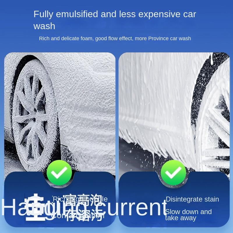 2.5L Hand Pump Foam Sprayer with 3 Types of Nozzle Hand Pneumatic Foam Cannon Snow Foam Car Wash Spray Bottle Car Window Cleanin