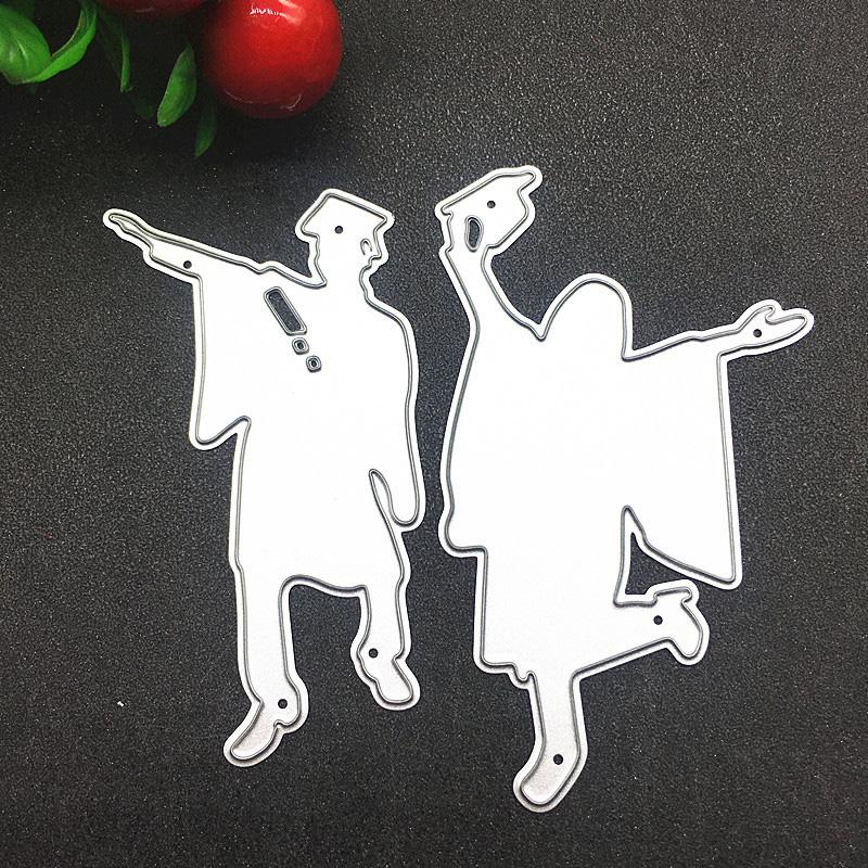 Changed The Style of Doctoral Cap Design for Graduation Season Scrapbooking Craft Die 3D DIY Festival Card Making