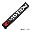 3D Metal 4MOTION Decorative Sticker For VW Passat Tanyue Golf Car Modification Parts Zf7