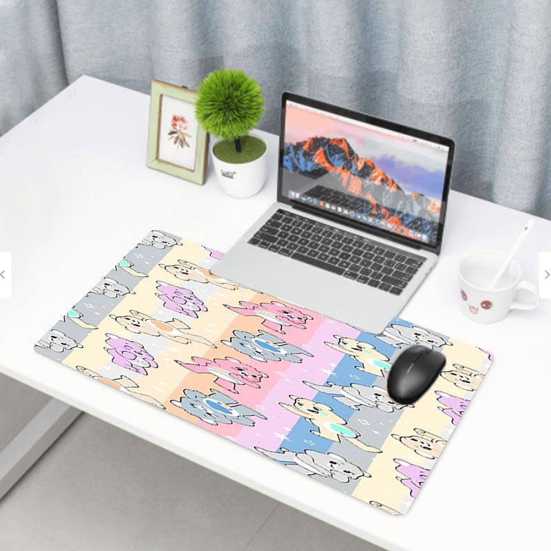 Care Bears Print Mouse Pad, Anti‑Slip Desktop Keyboard Mat, for PC Laptop Gaming Working Daily Use, Cool Festival Surprise Gift