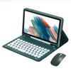 8,7 Zoll Galaxy Tab A11 Tablet Hülle mit integriertem Stifthalter Silikonhülle Abnehmbare Bluetooth-Tastatur Maus Ständerfunktion