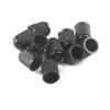 10pcs Valve Caps Car Tire Valve Stem Caps Dome Shape Plastic Tyre Valve Stem Auto Truck Bike Dust Proof Caps with Seal Ring