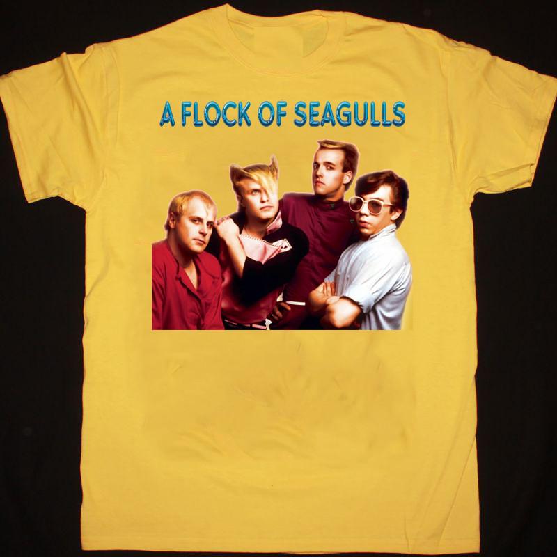 A Flock Of Seagulls I Ran So Far Away T Shirt All Size S -5XL  AM3024 Unisex T-Shirt S