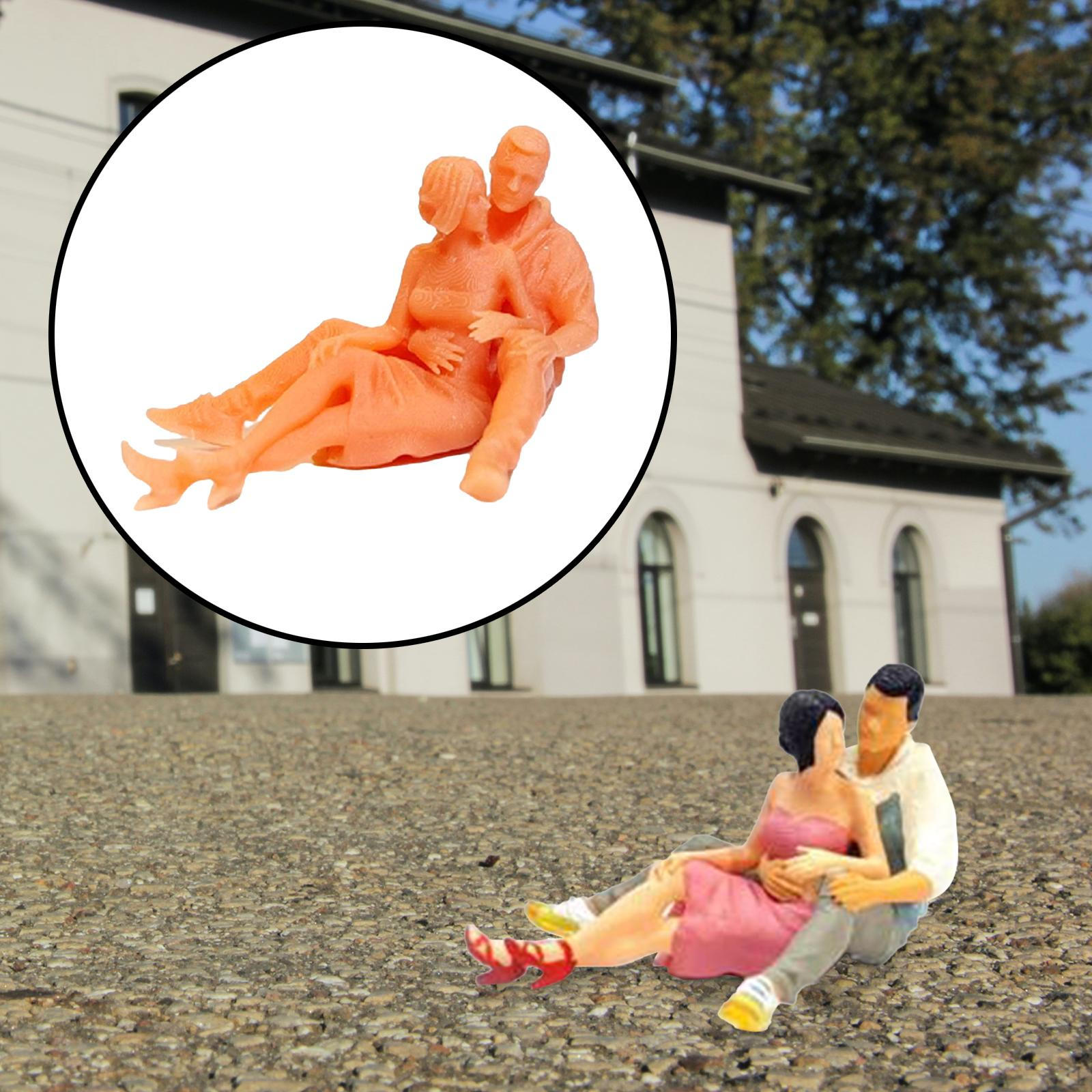 

Мініатюри моделі 1,64, модель непофарбованої фігурки 1/64, пара мініатюрних вуличних сцен, реквізит для фільмів своїми руками style F