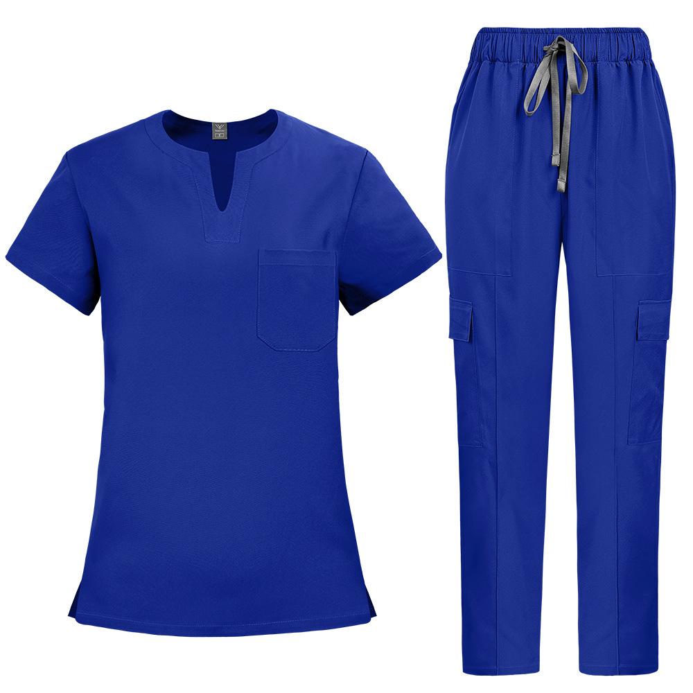 

Straight-leg Hand-washing Suit Quick-drying Thin Section Can Be Stacked and Worn To Increase The Size of Female and Male Doctor and Nurse Uniforms S