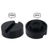 2x Medium Jack Rubber Pad Non-Slip Rubber Support Lifting Plate Rubber Pad