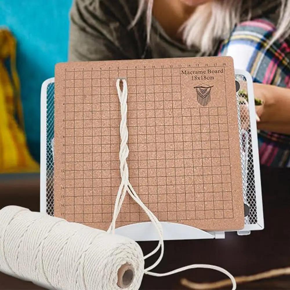 DIY knitting Adjustable Holder Auxiliary Board Tassel Board Set New Crochet Blocking