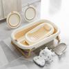 JINGRUIXIANG Foldable Baby Bathtub Set