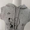 2025 A/W Yu Shuxin Gray Jacquard Knit Sleeveless Vest