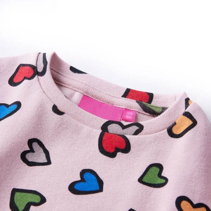 Sweatshirt pour enfants rose 92/104/116/128/140