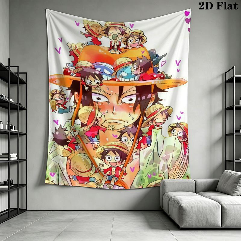 One Piece Wall Tapestry Aesthetic Wall Hanging Printed Fabric Blanket Decorative Tapestries For Bedroom Living Room Home Decor