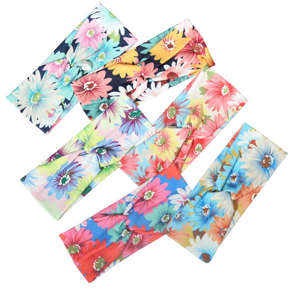 Women Knot Headband Yoga Sport Athletic Boho Knotted Headband Turban Criss Cross Twisted Head Wrap Hair Bands for Women Girl