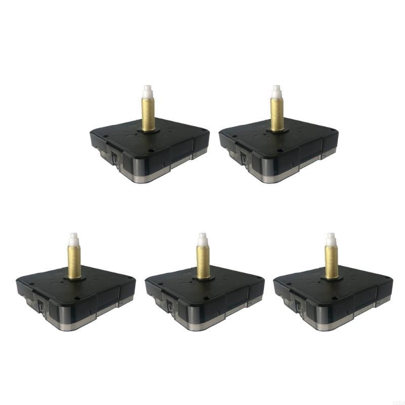 62KD Quartzs Clock Movement for Wall Clock Silents, Super Quiet Movements for Self-Installation 13-28mm Shafts Battery Operated