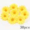 Orange Series Silk Artificial Flowers for DIY Headdress, Clothing Accessories, and Decorative Straw Hat Embellishments.