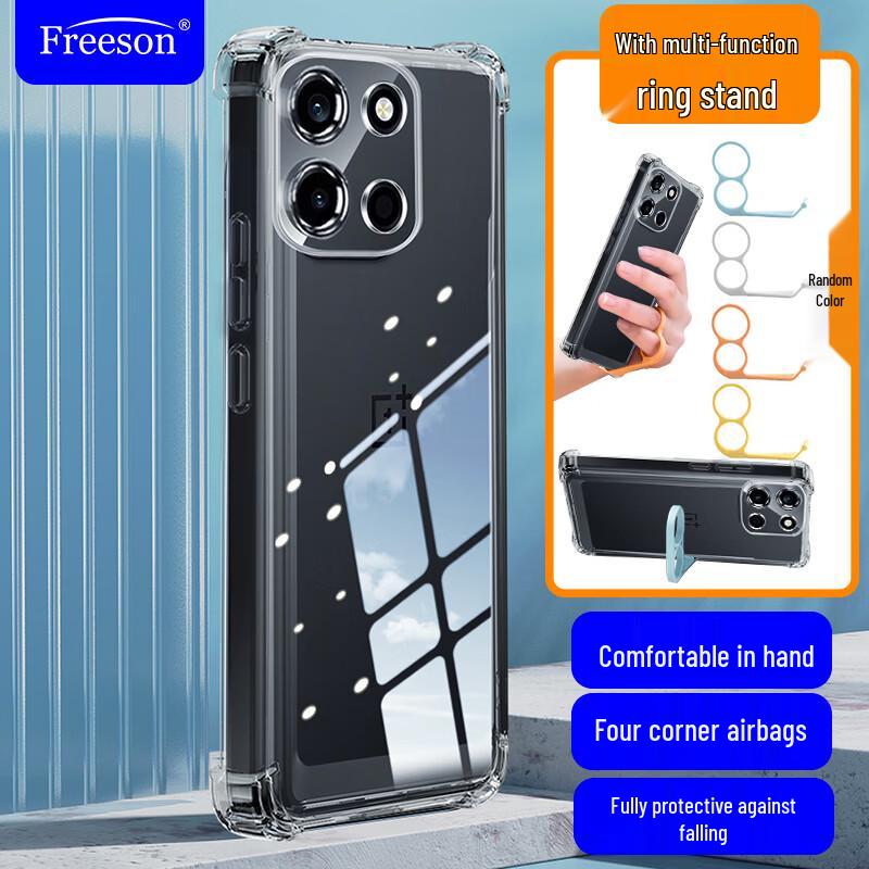 Freeson Clear Shockproof Case for OnePlus Turbo 6