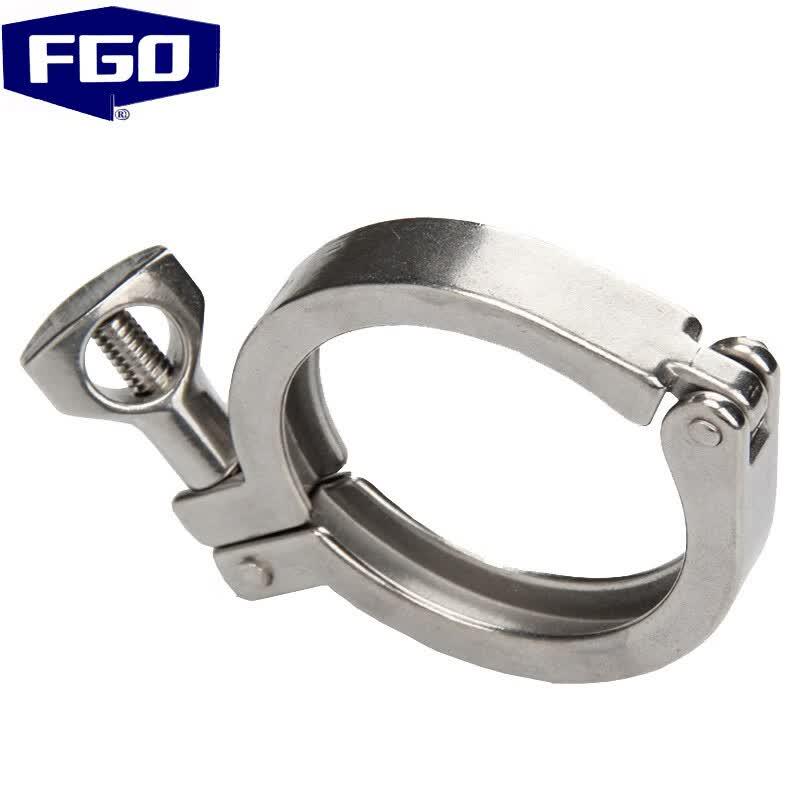 FGO 304 Stainless Steel Quick Clamp Φ25x1.5mm