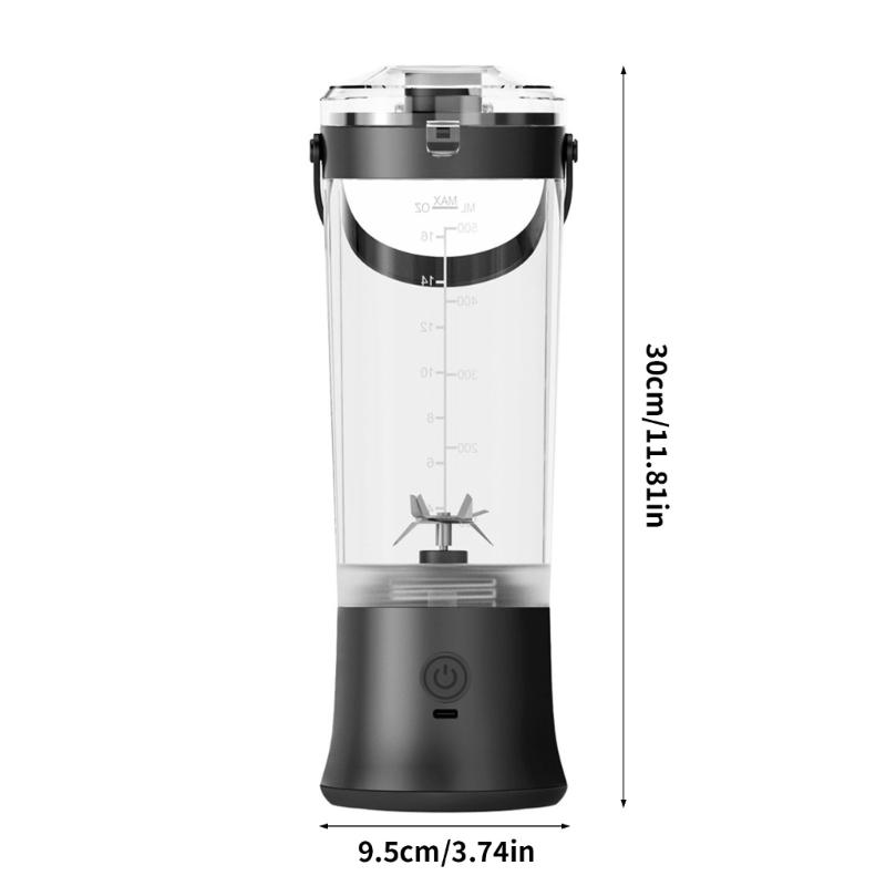Practical Plastic Juicer Machine with Detachable Parts Easy Cleaning Juicing Tool Travel Juices Maker Plastic Texture