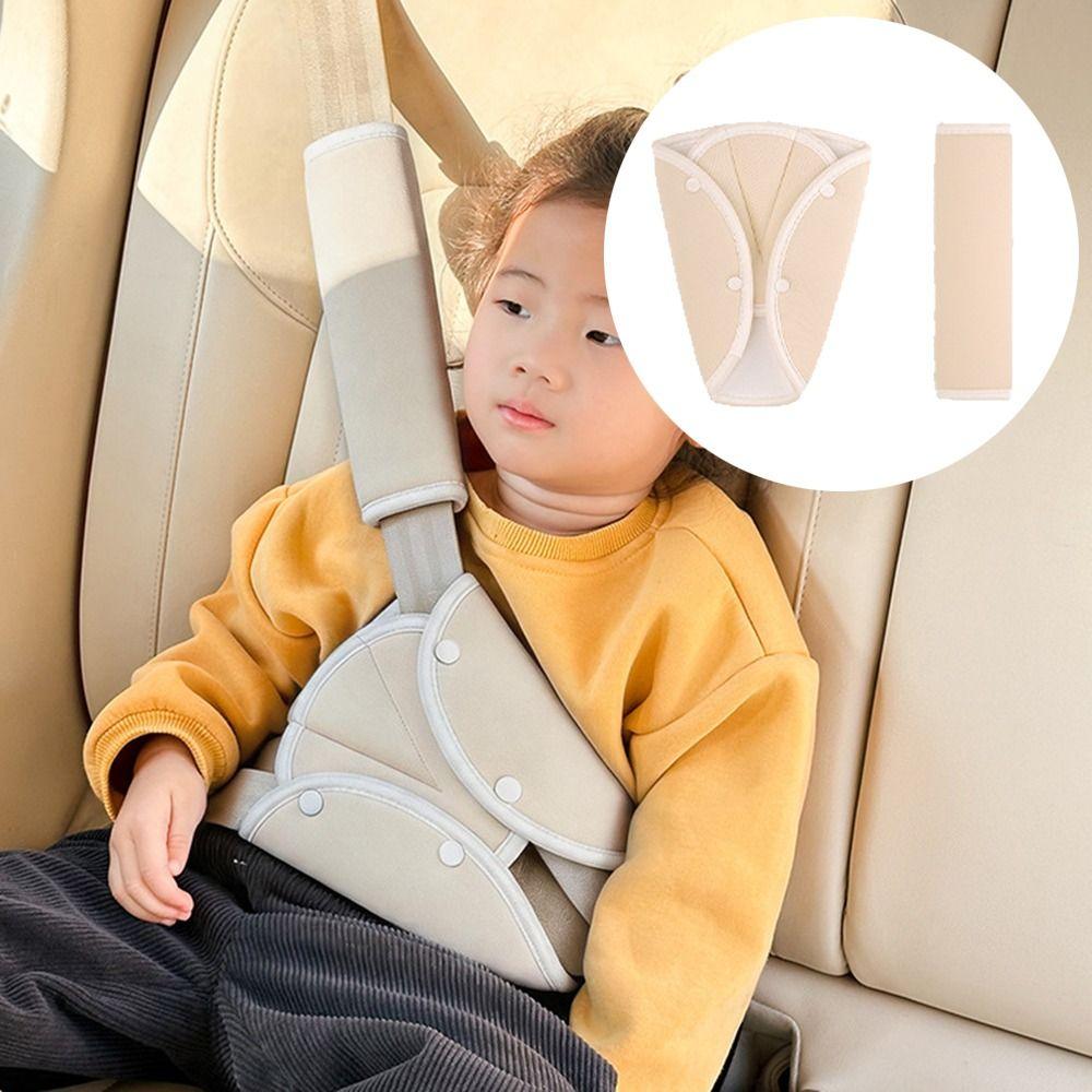 Adjustable Seat Belt Adjuster Anti-Pinch Car Seat Belt Cover Seat Belt Triangle Positioner Adults