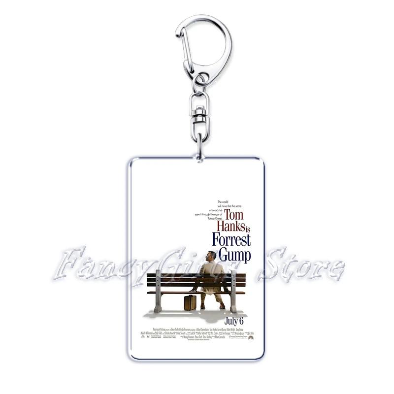 Klassische Film Schlüsselanhänger für Zubehör Tasche Pulp Fiction The Fast Furious Filme Anhänger Schlüsselketten Schlüsselringe Schmuck Fans Geschenke
