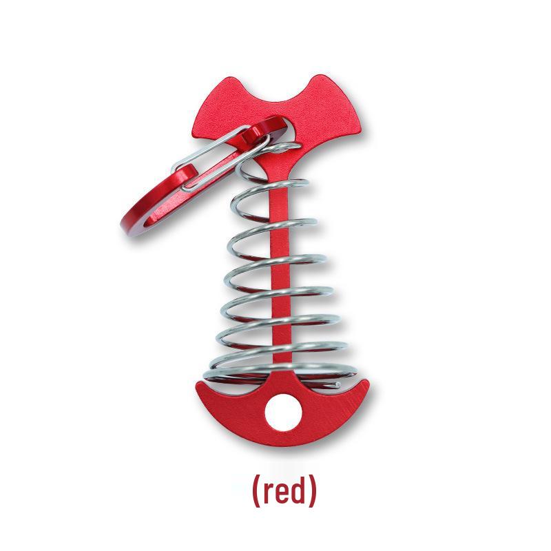 

Outdoor Deck Gap Anchor Spring Nail for Wood Planks As Shown