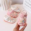Squeaky Summer Sandals New Arrival Baby Princess Sandals with Soft Soles for Infant Girls Learning To Walk