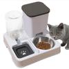 New Large Capacity Automatic Pet Feeder 2 In 1 5 Colors 500ML Water Dispenser Portable Non-Slip Pet Bowl Pet Supplies