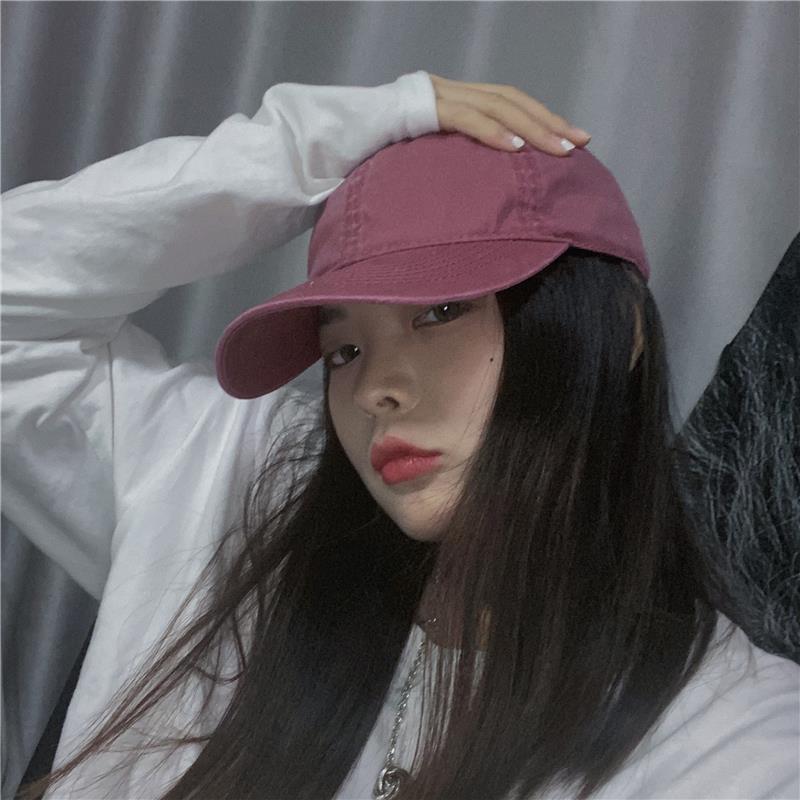 Șapcă de baseball de culoare solidă reglabilă din bumbac spălat femei bărbați șapcă de cuplu unisex pălărie la modă șapcă snapback de înaltă calitate