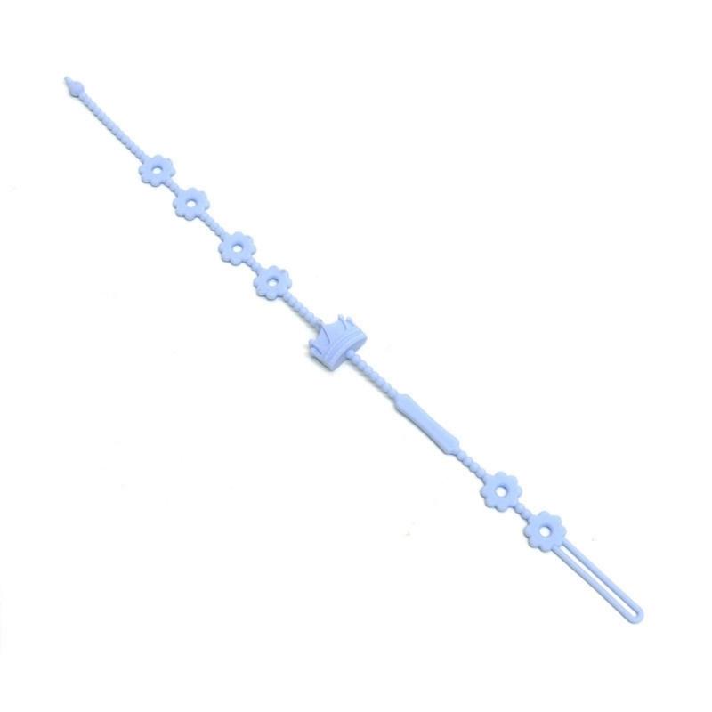 Uprgades Silicone Pacifier Chain Food Grade Soother Holder  Frees Silicone Pacifier Holder Teether Clip for Baby