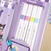 Popular Salling  Coloring Drawing Book & Cloloring Pen | Cute Kuromi Coloring Stationery Set | Drawing Supplies Birthday Present