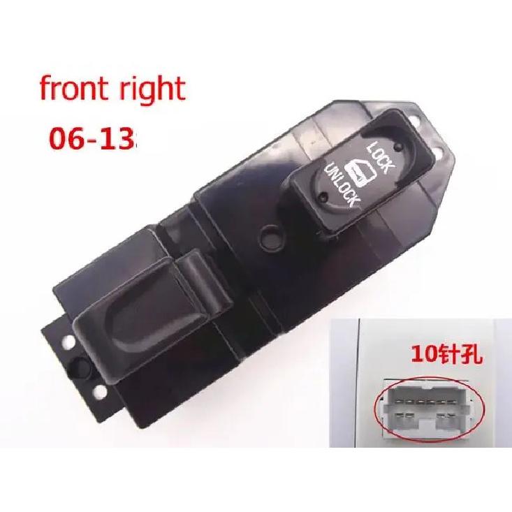 Front Left Window Lifter Switch for Great Wall wingle 3/ wingle 5 2006-2013 Glass Lifter Switch Electric Window Control MODLE B