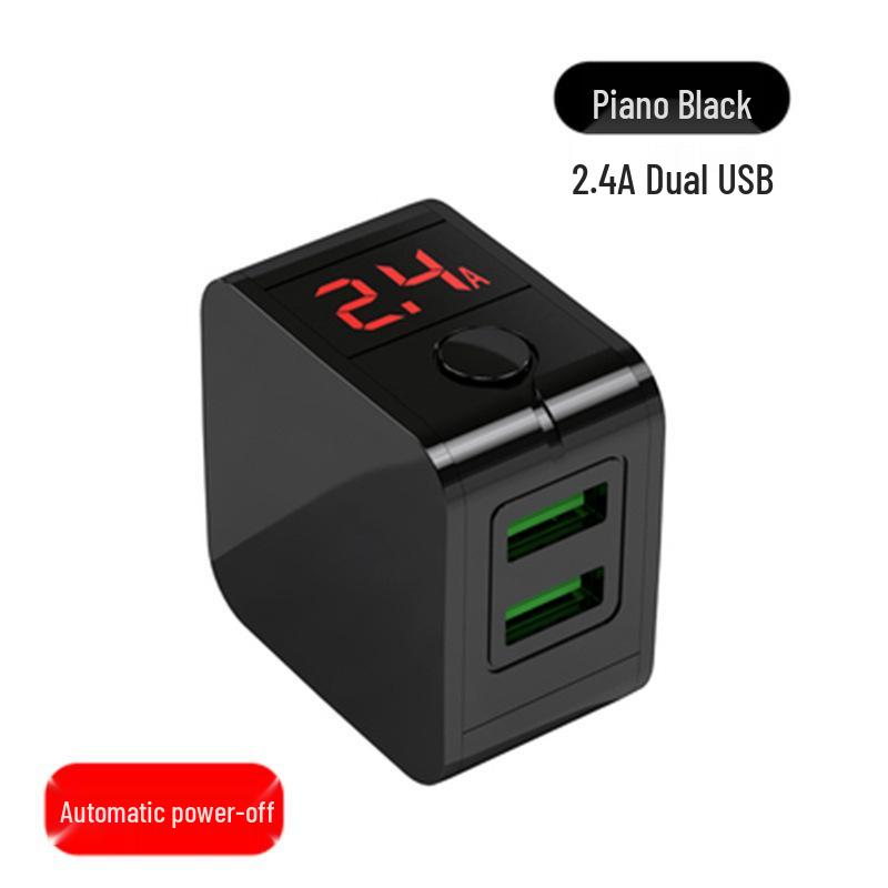 Fast Charging Multi-Port USB Charger with Auto Power Off & Overcharge Protection for iPhone