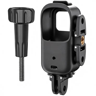 Adjustable Camera Extension Brackets 1/4 Screw Holes Foldable Design for Action Camera Vlog Travel Recording