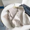 Gentle Department High-end Vest Temperament Versatile Single-breasted Knitted Vest Women's Autumn and Winter Stacked Wear Inner Top Vest