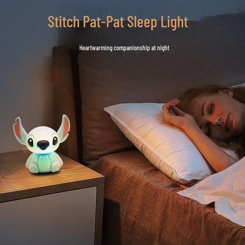 Stitch Pat Light: Colorful Touch Night Lamp with Quantity Discounts