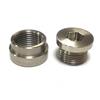M18x1.5 SS304 Stainless Steel O2 Sensor Bung Plug Kit for Exhaust Welding Lambda Sensor Nut and Hex Cap Universal Fit