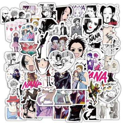 60PCS Anime NANA Stickers Cool Graffiti Decals Kid Toy Decoration Skateboard Laptop Motorcycle Phone Car Waterproof Sticker Gift