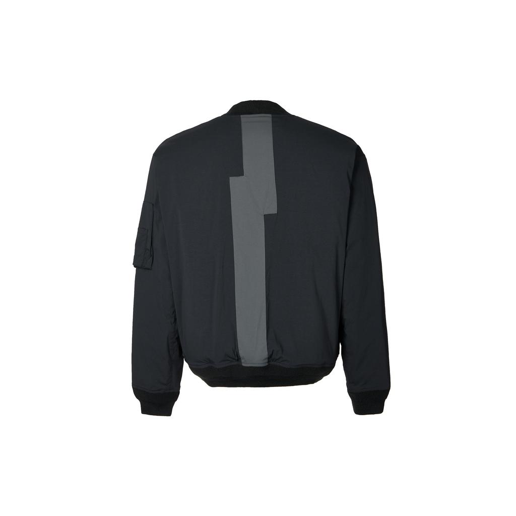 Jordan Zion Flight Embroidered Letter Bomber Cotton Jacket Men Outerwear Black DJ5868-010