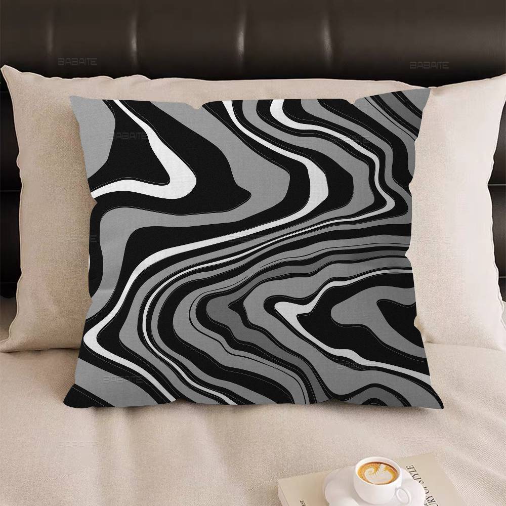 Strata Liquid Pillow Cushion Cover Pillowcase Living Room Sofa Home Decor Customized