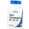 Zink Carnosin, Zinc Carnosine, 120 Kapseln (72647043)