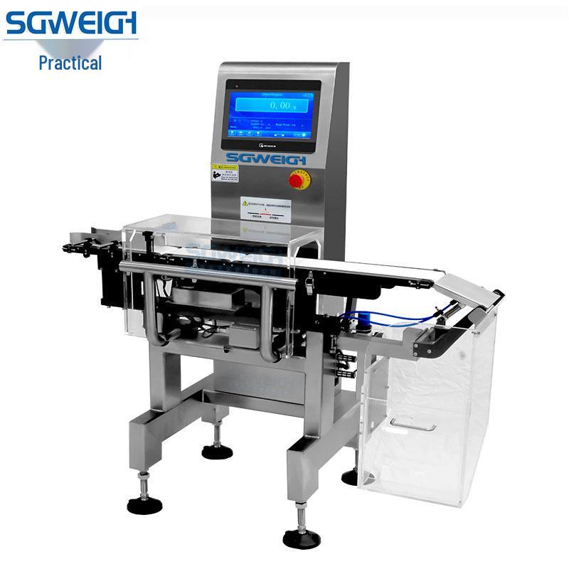 Automatic Boxed Plaster Weighing and Sorting Scale with Over/Underweight Detection and Rejection