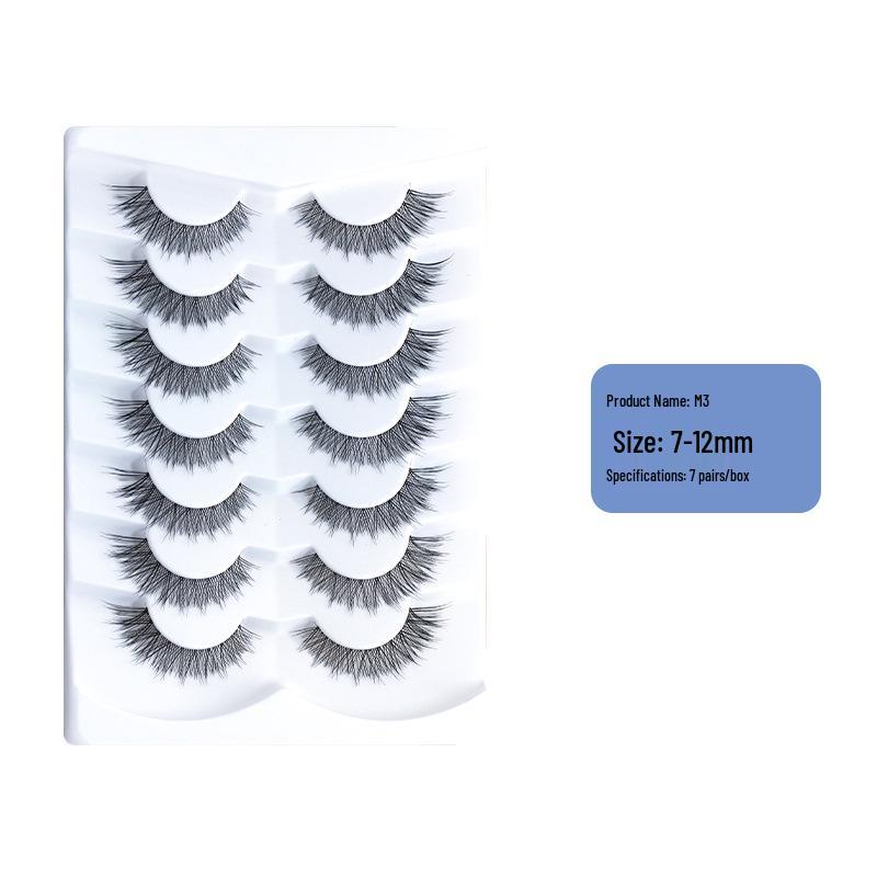 Hand-Knotted Dense Bride Makeup False Eyelashes