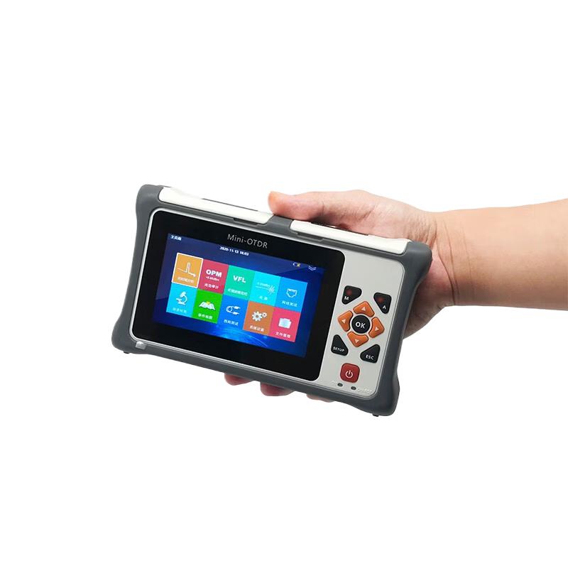 TEKCN MINI 9-in-1 Handheld OTDR Fiber Optic Tester